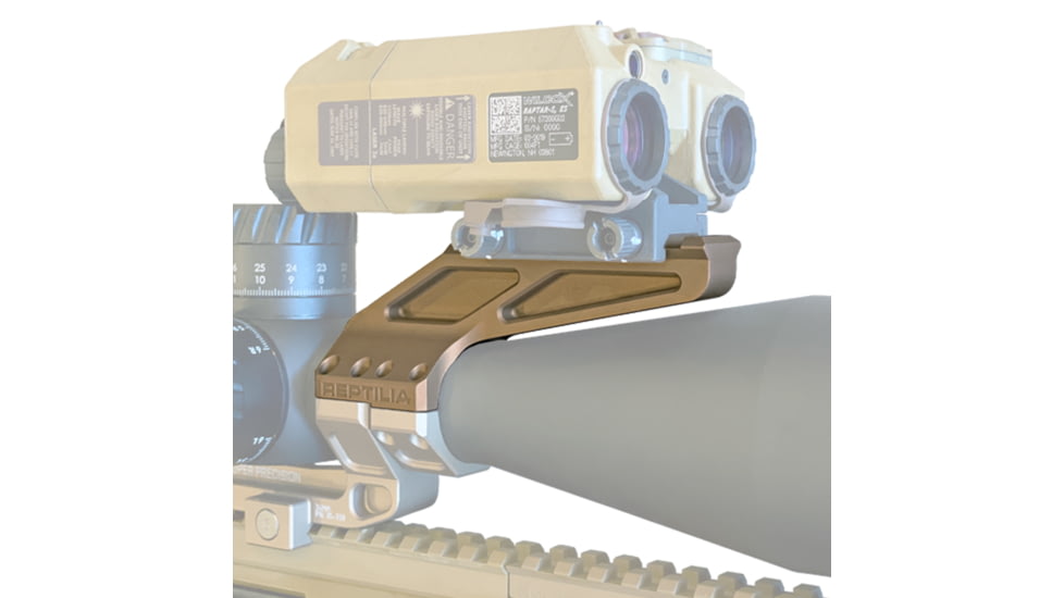 Reptilia ROF Diving Board Mount, Fits AUS/ Geissele Super Precision, 34mm, Anodized Finish, FDE, 100-101