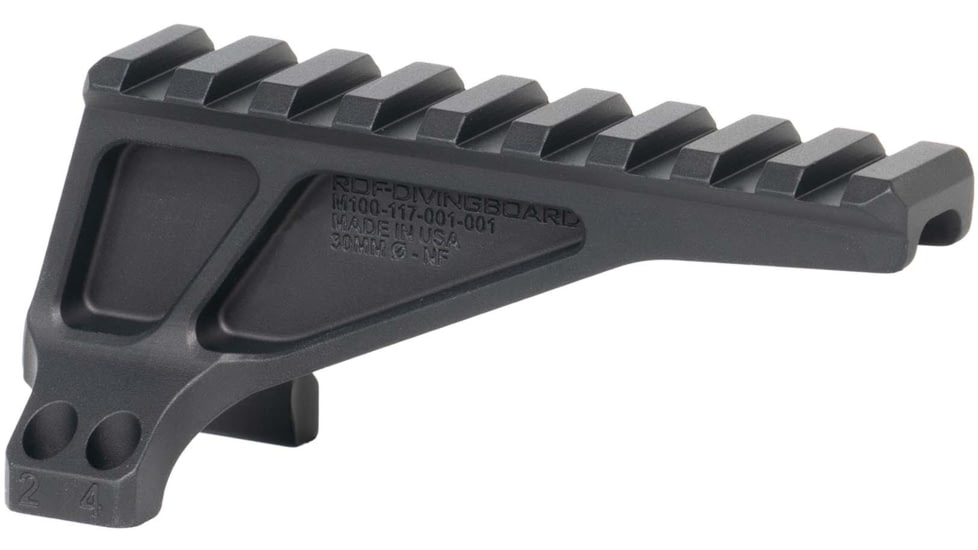 Reptilia ROF Diving Board NightForce Long Ultra Mount, Fits AUS/ Geissele Super Precision, Anodized Finish, Black, 30mm, 100-287