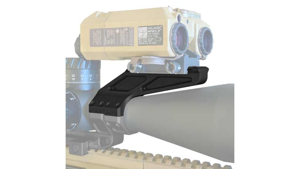 Reptilia ROF Diving Board Single Mount, Fits AUS/ Geissele Super Precision, Anodized Finish, Black, 34mm, 100-266