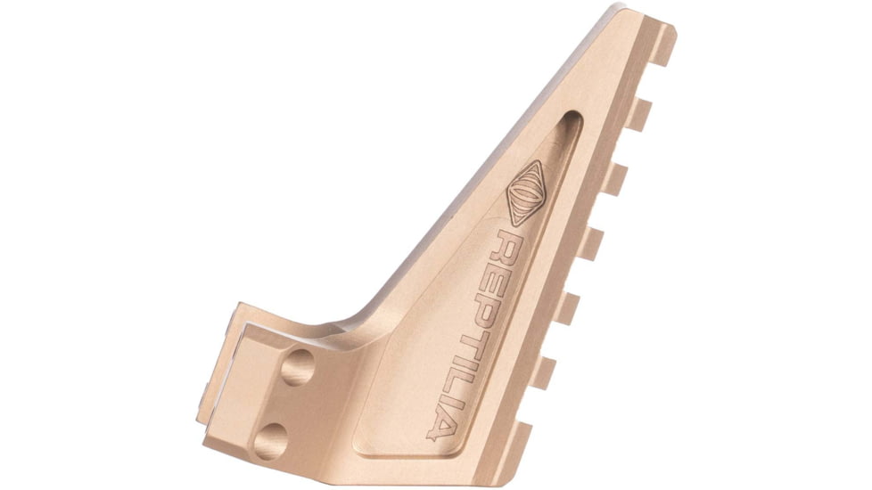 Reptilia ROF Diving Board Single Mount, Fits AUS/ Geissele Super Precision, Anodized Finish, FDE, 35mm, 100-352