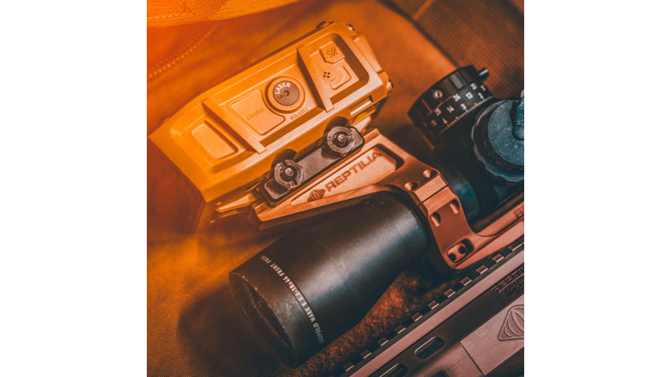 Reptilia ROF Diving Board Single Mount, Fits AUS/ Geissele Super Precision, Anodized Finish, FDE, 35mm, 100-352