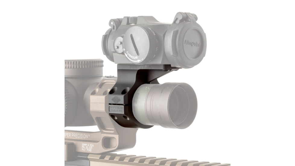 Reptilia ROF-SAR for Aimpoint Micro, 30mm, Type III Hardcoat Anodized, Black, 100-120