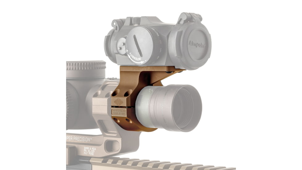 Reptilia ROF-SAR for Aimpoint Micro, 30mm, Type III Hardcoat Anodized, FDE Anodized, 100-121