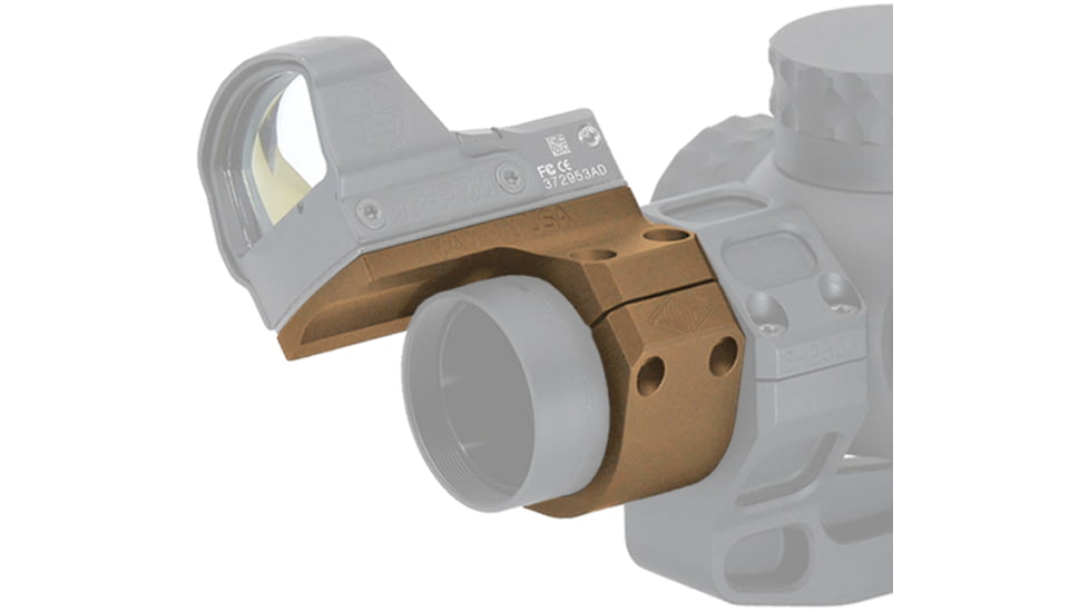 Reptilia ROF-SAR for Leupold DPP, 34mm, Type III Hardcoat Anodized, FDE Anodized, 100-145