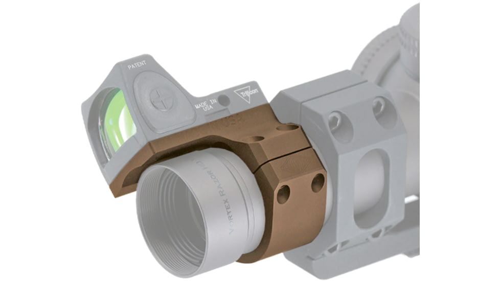 USED, Reptilia ROF-SAR 30mm Trijicon RMR/SRO Red Dot Sight Mount, FDE, 100-149