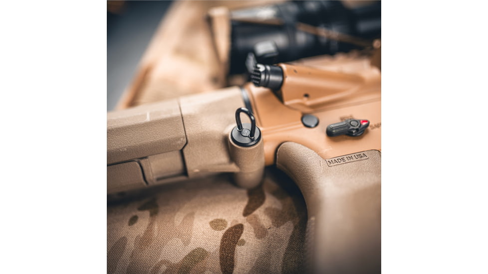 Reptilia SR-15/AR-15/M4 Sling Loop for RECC-E Carabine Stock - Front, Black, 100-295