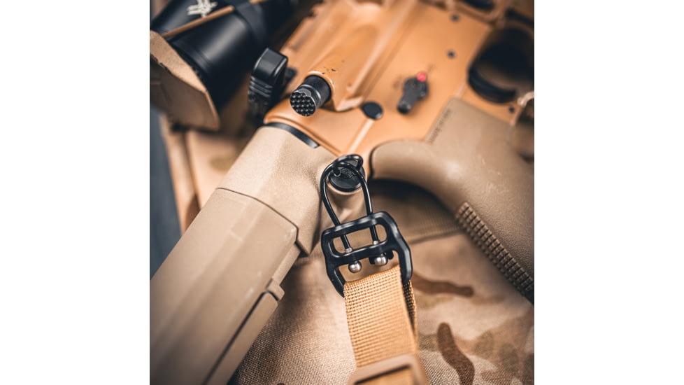 Reptilia SR-15/AR-15/M4 Sling Loop for RECC-E Carabine Stock - Front, Black, 100-295