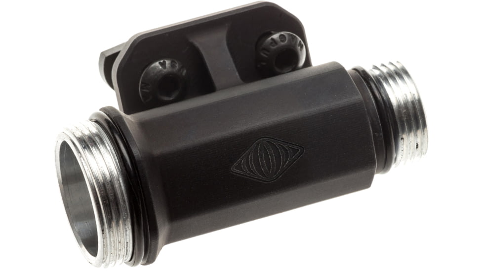 Reptilia Torch 18350 M-LOK Light Body, Right Side, Type III Hardcoat Anodized, Black, 100-066
