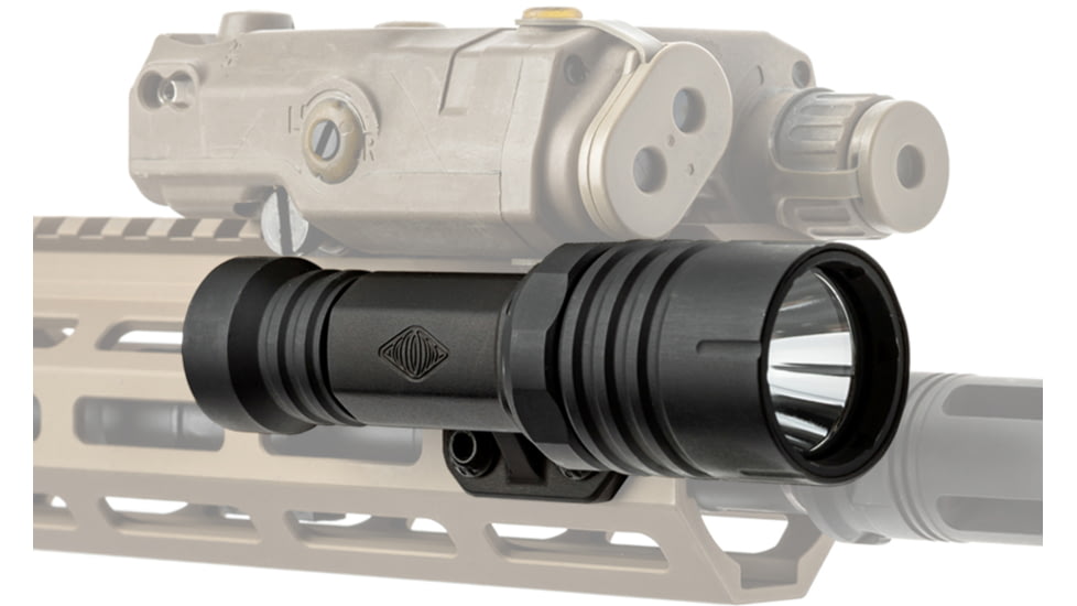 Reptilia Torch 18350 M-LOK Light Body, Right Side, Type III Hardcoat Anodized, Black, 100-066