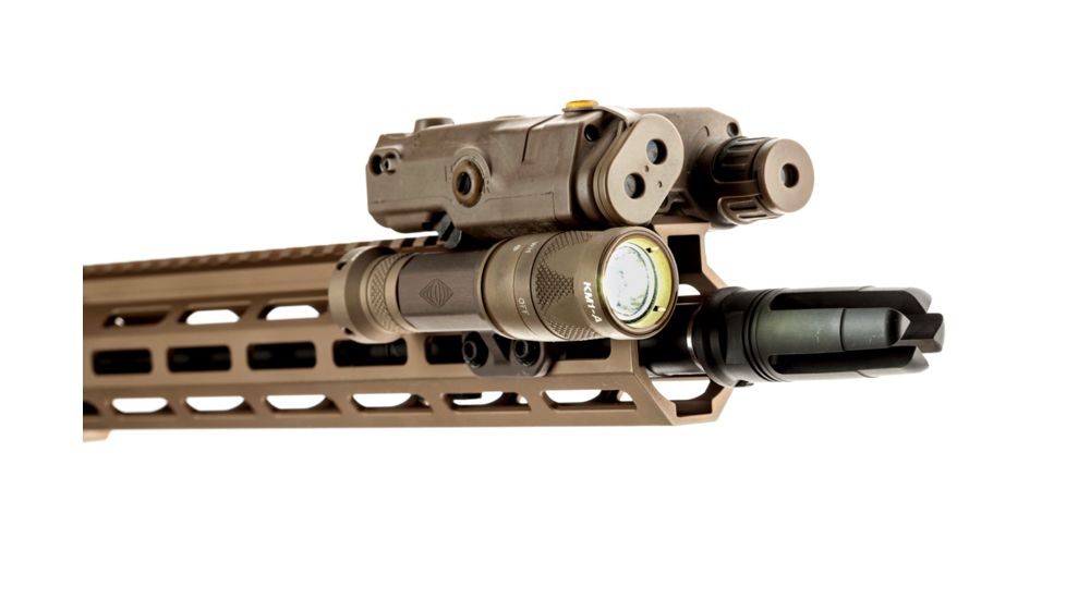 Reptilia TORCH M-LOK Light Body Flashlight, CR123, Tobacco, 100-058