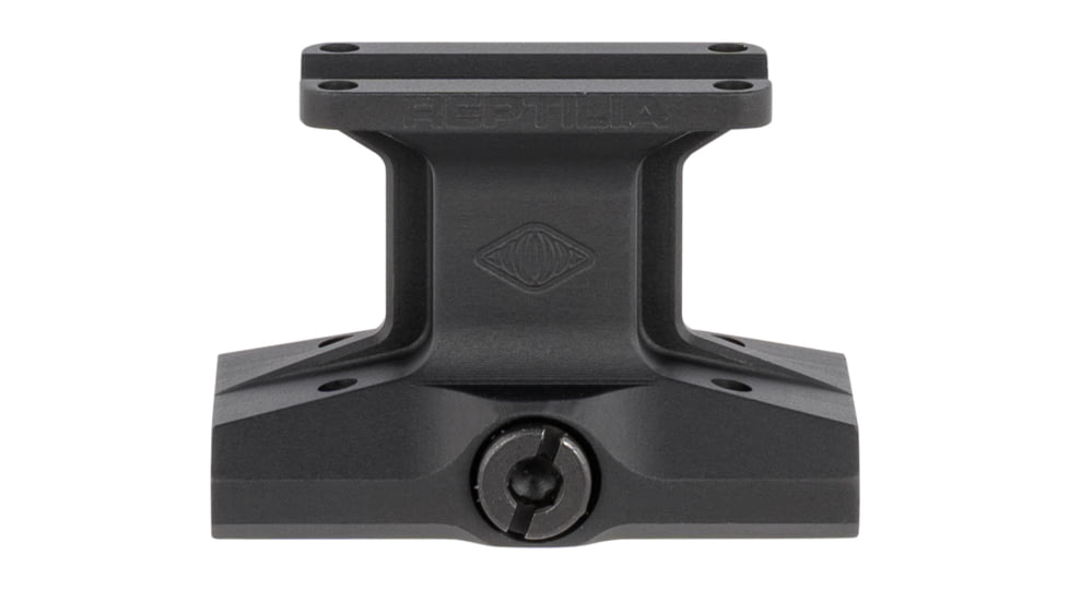Reptilia DOT Mount 1.93in Height for Trijicon MRO, Type III Hardcoat Anodized, Black Anodized, NSN 1005-01-674-6542, 100-051