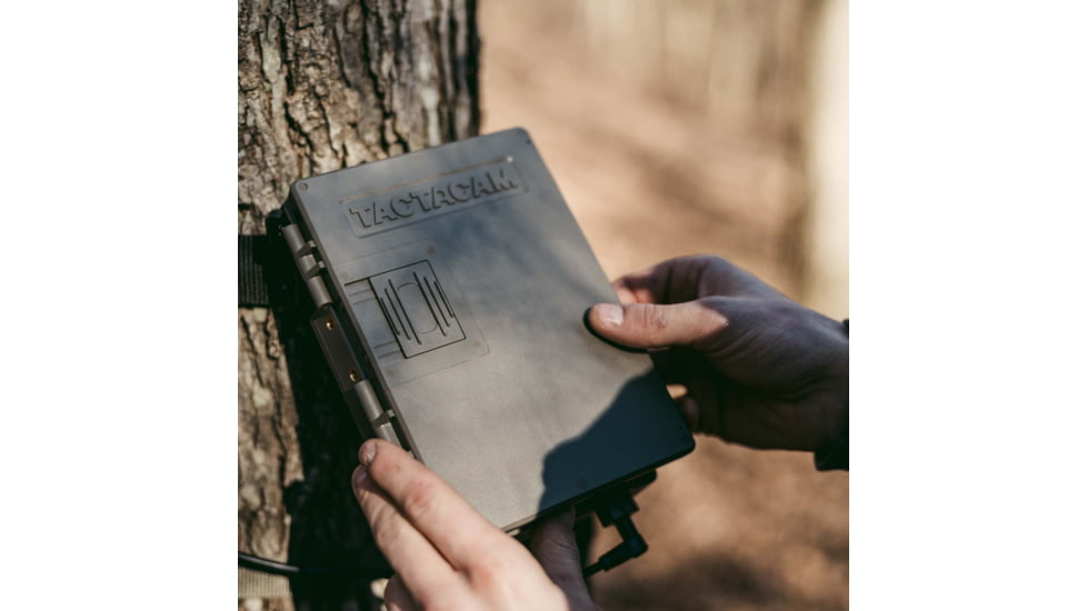 Reveal by Tactacam External Solar Panel 12V Folding, Black, RV-SP-V02