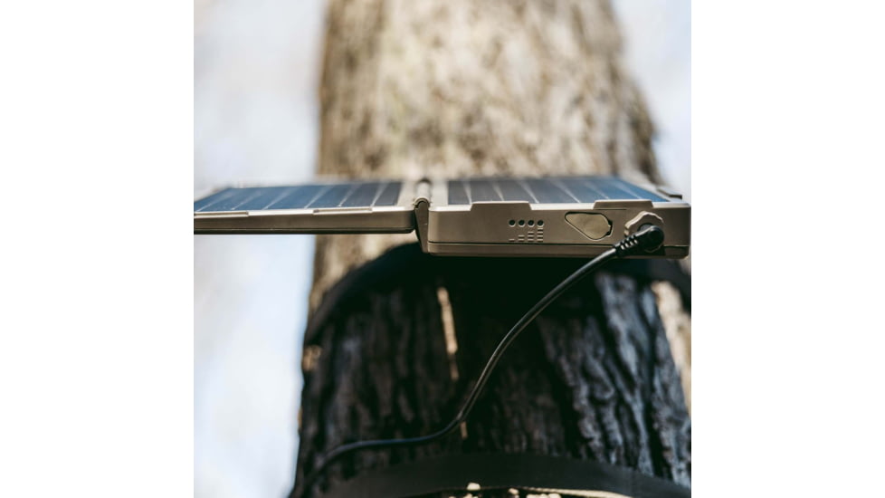 Reveal by Tactacam External Solar Panel 12V Folding, Black, RV-SP-V02