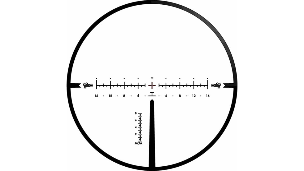 Revic Acura RS25i 5-25x50mm Rifle Scope, 30mm Tube, First Focal Plane, Illuminated MOA, RH2 Reticle, Black, 14.25 X 2.0 x 2.5, AY-R-E2630