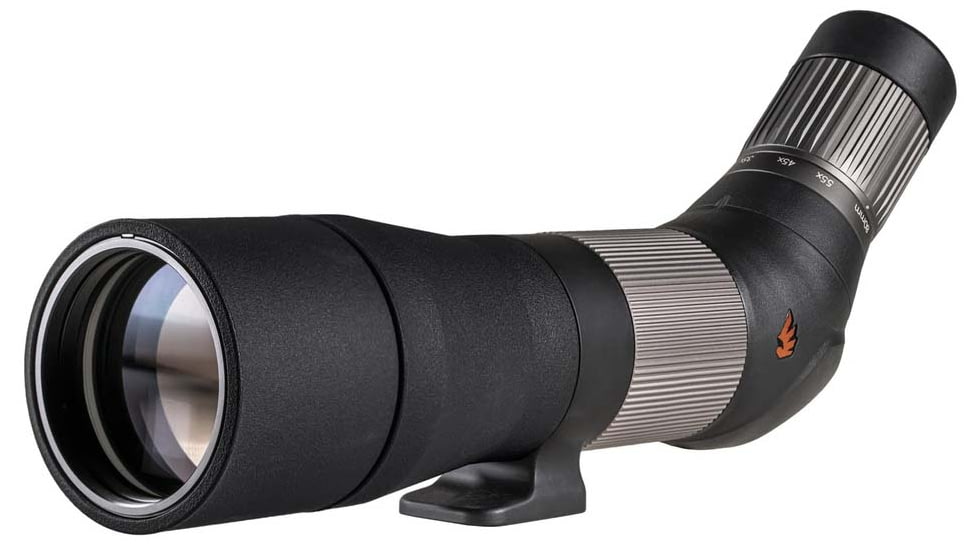 Revic Acura S65a 18x65mm Spotting Scope w/ 22-45x Eyepeice, Angled, Dark Gray/Orange, AY-R-E1003