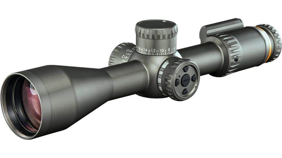 Revic PMR 428 4.5-28x56 Smart Rifle Scope, 34 in Tube, MOA RT 1 Reticle, Left Handed, Gray, E2600L