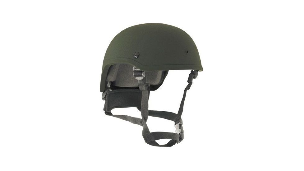 Revision Batlskin Viper A3 Helmet, High Cut, Olive Green, Large, 4-0525-5822
