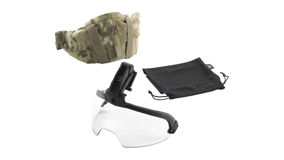 Revision Cobra Visor System With Microfiber Storage Pouch, Black, Small 4-0505-5022