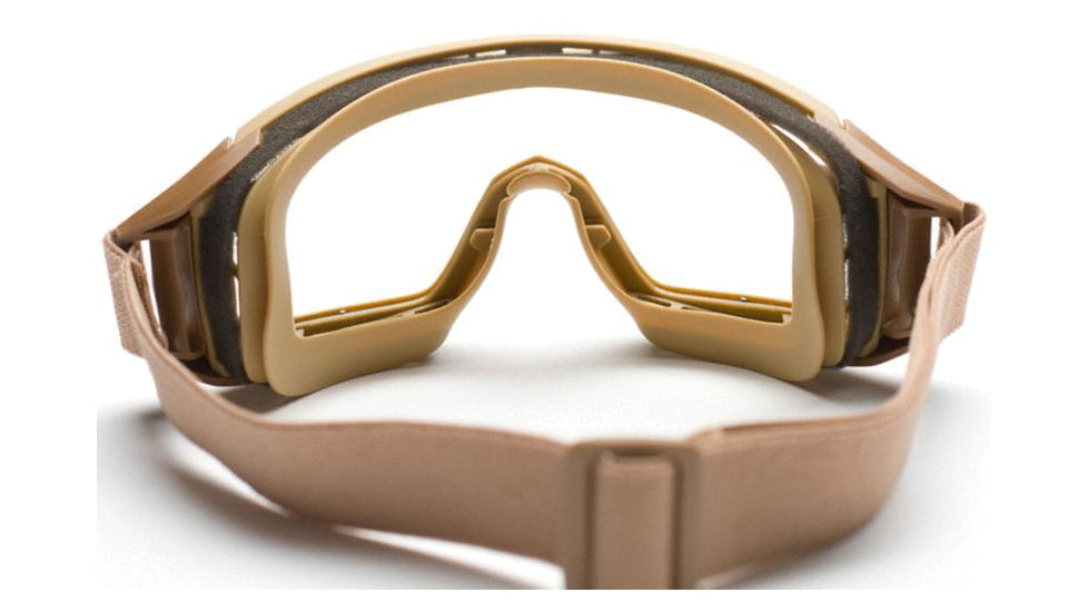 Revision Desert Locust Military Goggle System, Tan w/ Clear &amp; Smoke Lenses 4-0309-9531