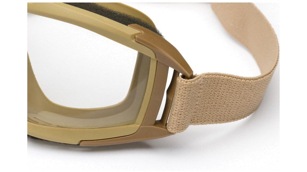 Revision Desert Locust Military Goggle System, Tan w/ Clear &amp; Smoke Lenses 4-0309-9531