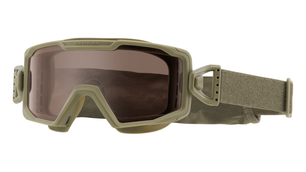 Revision Merlinhawk Goggle System Basic Kits, 14, Tan 499 Frame, Aros Lens, Regular, 4-2100-0014