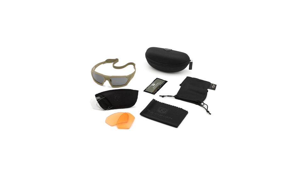 Revision Shadowstrike Ballistic Sunglasses Deluxe Kit - 4-0750-0210