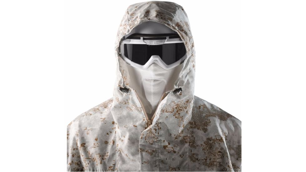 Revision Snowhawk Goggle System Basic Kit, Clear Les, White Frame, 4-0101-0006