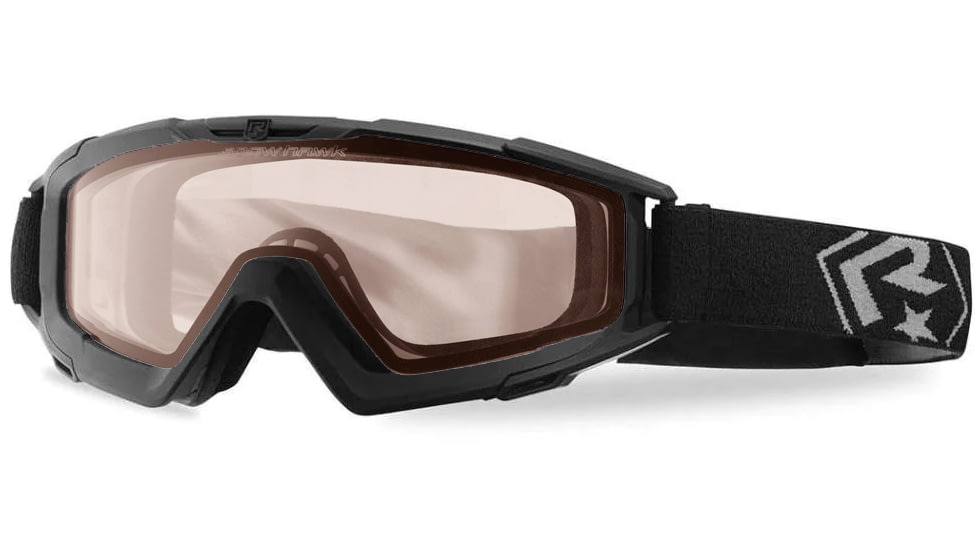Revision I-VIS Snowhawk Ballistic Goggle System Essential Kit, Black Frame, Not Retail, Clara/Umbra, 4-0102-0080