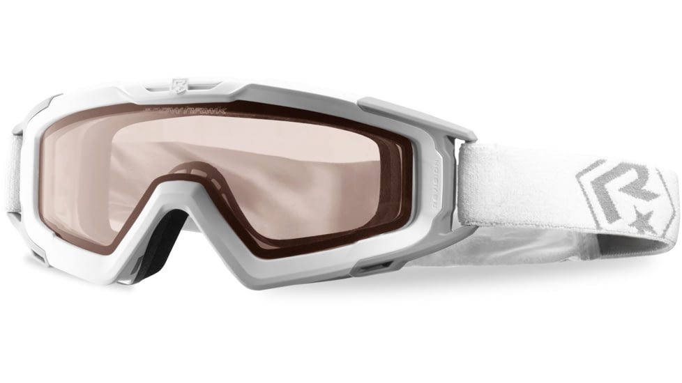 Revision I-VIS Snowhawk Ballistic Goggle System Essential Kit, White Frame, Not Retail, Clara/Umbra, 4-0102-0081