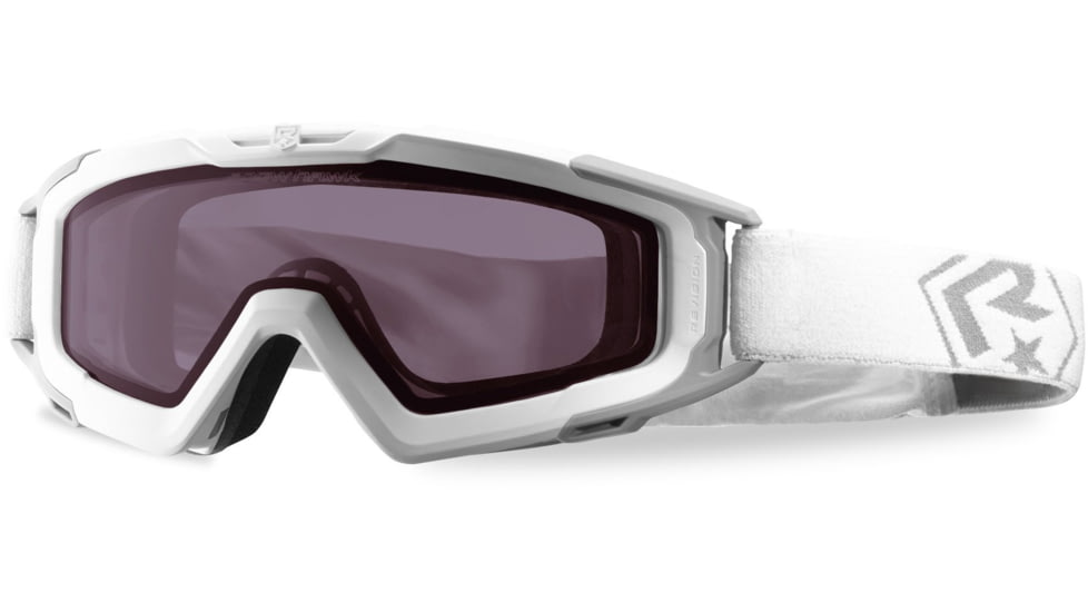 Revision I-VIS Snowhawk Ballistic Goggle System Essential Kit, White Frame, Not Retail, Clara/Umbra, 4-0102-0081