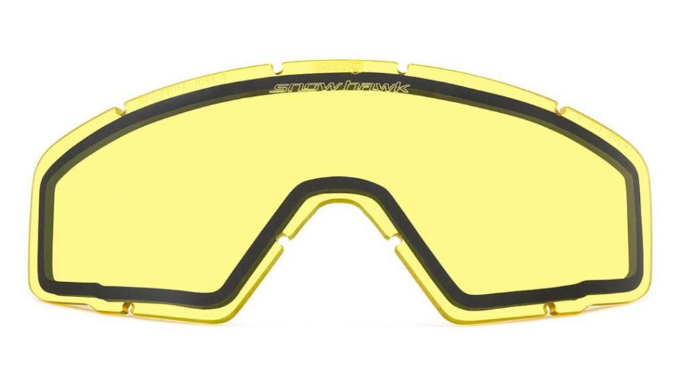 Revision Snowhawk Goggle Thermal, Replacement Lens, Yellow Lens, 4-0103-0002