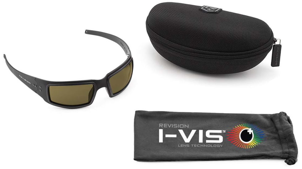 Revision Speed Demon Sunglasses Basic Kits, Black Frame, Alto Lens, 4-0756-0004