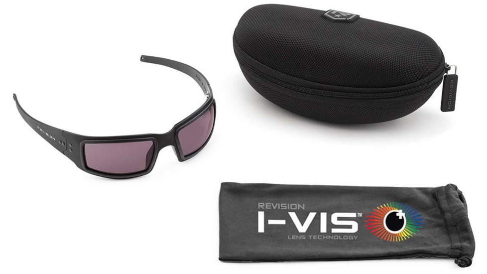 Revision Speed Demon Sunglasses Basic Kits, Black Frame, Clara Lens, 4-0756-0005
