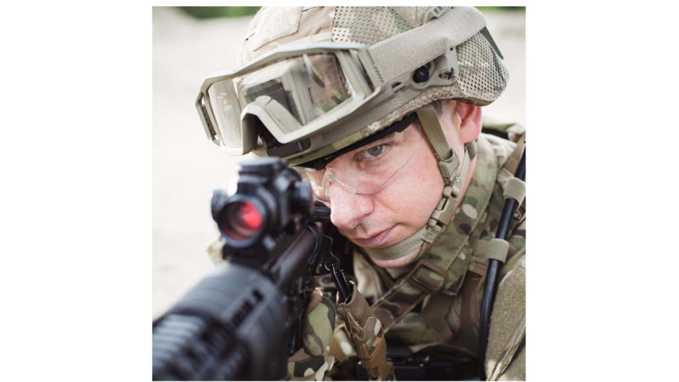Revision Stingerhawk Eyewear System Deluxe Shooter's Kit Shooting Glasses, Large, 4-0152-0074