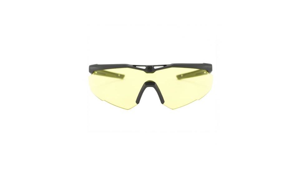 Revision Stingerhawk Eyewear System US Military Kit,Black Frame,Clear and Smoke Lens,Head Strap,Microfiber Pouch and Case 4-0152-0001