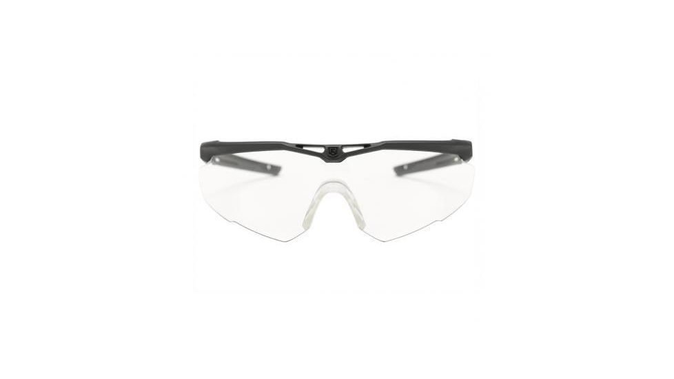 Revision Stingerhawk Eyewear System US Military Kit,Black Frame,Clear and Smoke Lens,Head Strap,Microfiber Pouch and Case 4-0152-0001