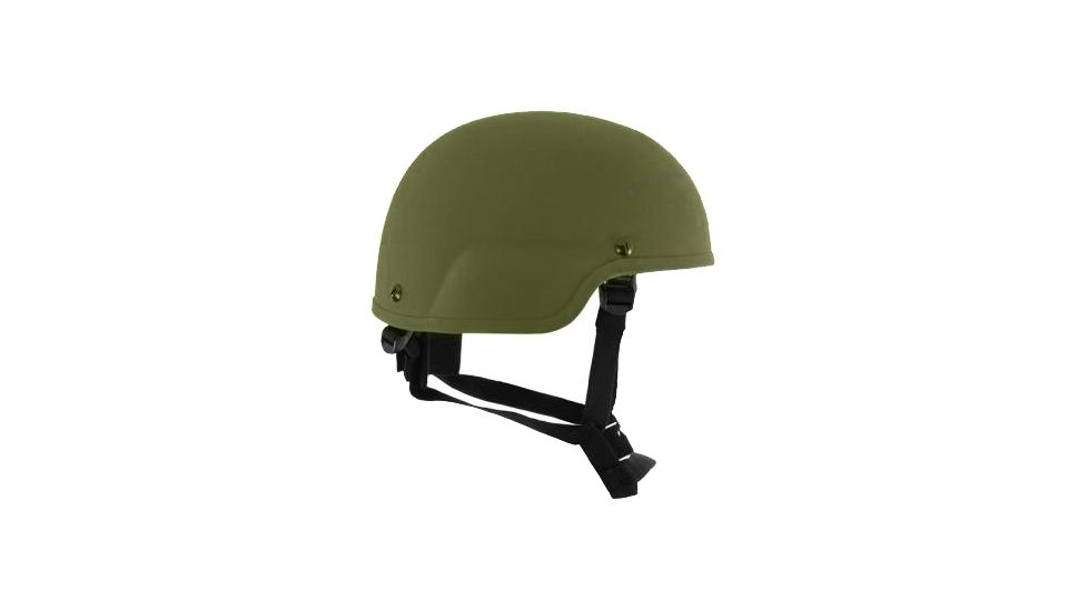 Revision Viper P2 Helmet, Full Cut, 1Nvg, Olive Green, Small 4-0501-5106