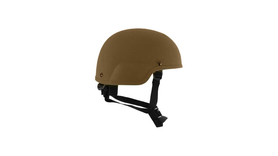 Revision Viper P2 Helmet, Full Cut, 1Nvg, Tan 499, Small 4-0501-5104