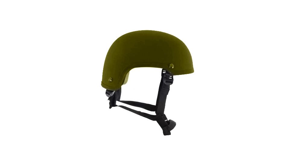 Revision Viper A1 Helmet, High Cut, 1Nvg, Olive Green, Small 4-0516-9036