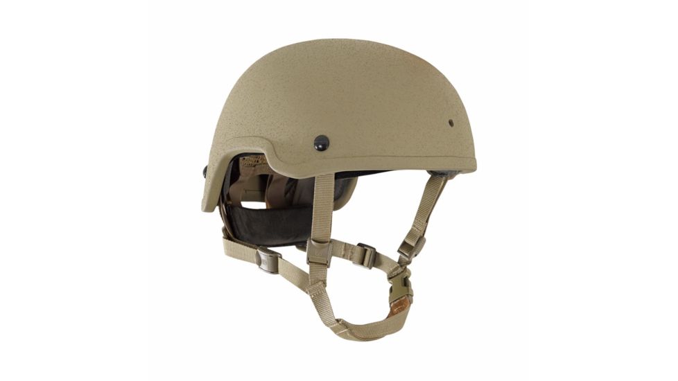 Revision Viper P4 High Cut Combat Helmet System, Desert Tan, Small, 4-0555-5104