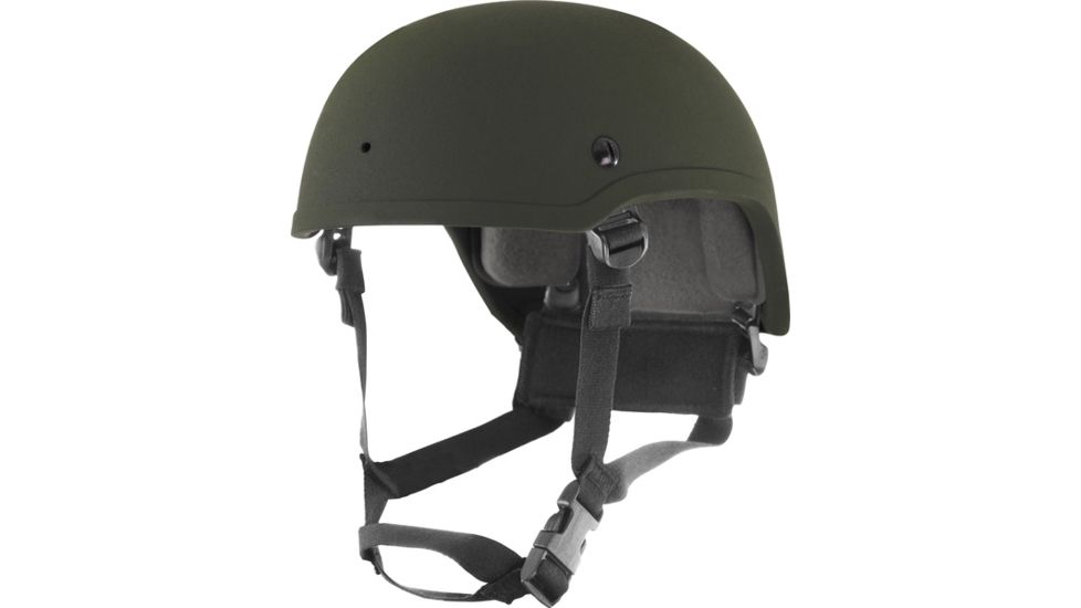 Revision Viper P4 High Cut Combat Helmet System, Olive Green, Small, 4-0555-5102