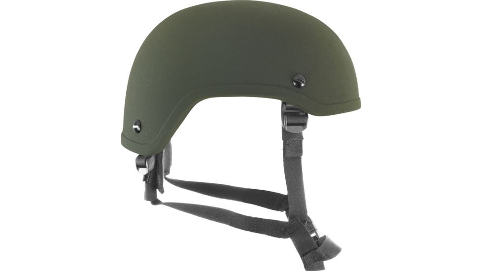 Revision Viper P4 High Cut Combat Helmet System, Olive Green, Small, 4-0555-5102