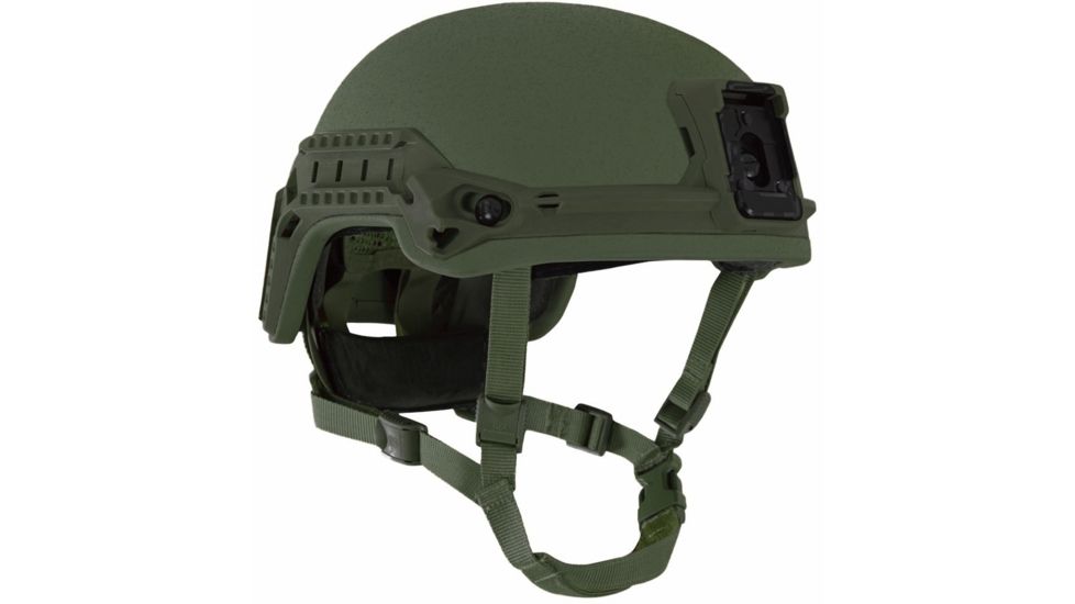 Revision Viper P4 High Cut Combat Helmet System, Olive Green, Small, 4-0555-5102