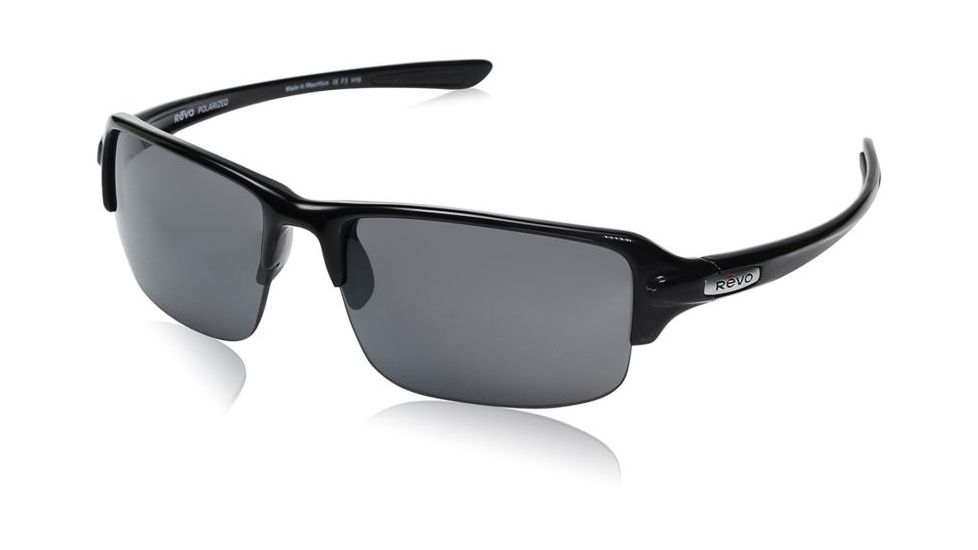 Revo Abyss Sunglasses, Black Frame, Graphite Lens, Polarized, RE 4041X 01 GY