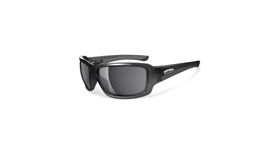 Revo Bearing Black Ink Nylon Frame, Graphite Lens Sunglasses - RE4057-02