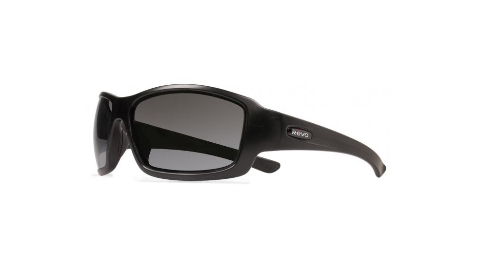 Revo Bearing Sunglasses, Matte Black Frame, Graphite Lens, Polarized, RE 4057 01 GY