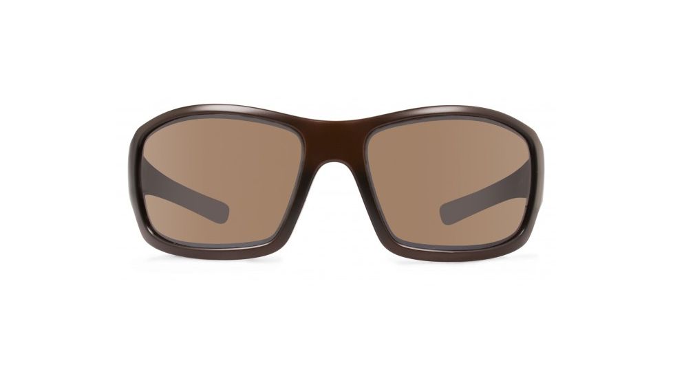 Revo Bearing Progressive Prescription Sunglasses, Matte Brown Frame, Polarized, RE 4057 02 BRPR