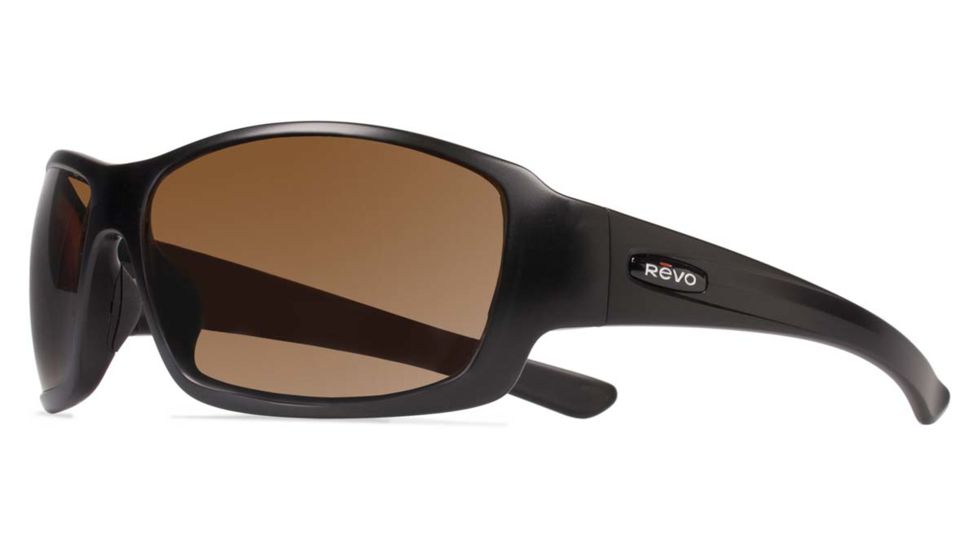 Revo Bearing Sunglasses, Matte Black Frame, Terra Lens RE4057-01-BR