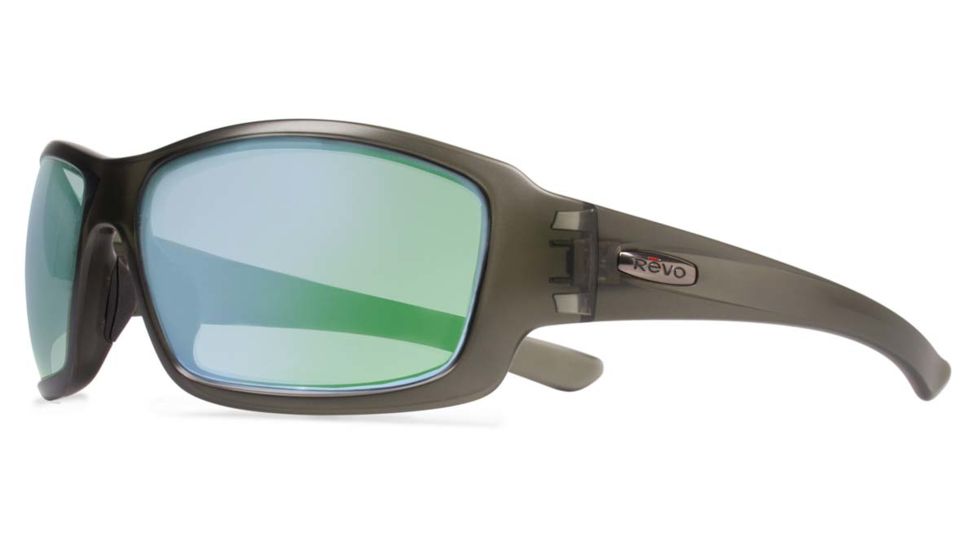 Revo Bearing Sunglasses, Matte Crystal Olive Frame, Green Water Lens RE4057-08-GN