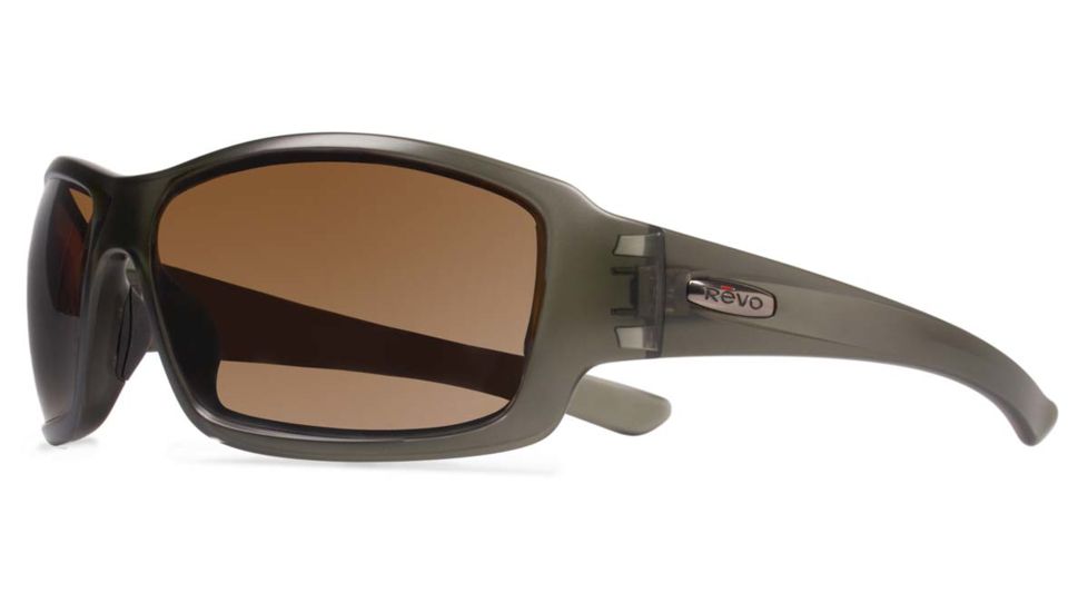 Revo Bearing Sunglasses, Matte Crystal Olive Frame, Terra Lens RE4057-08-BR